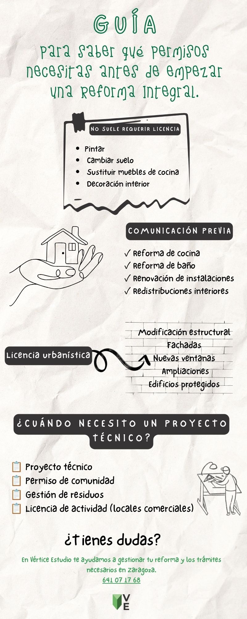 Guía rápida para saber qué permisos necesitas antes de empezar una reforma integral.
